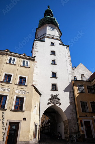 Michael Tower and Gate in Bratislava Old Town, Slovakia