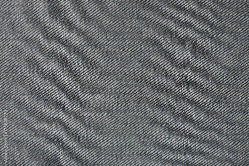 Macro shot of blue jeans fabric, seamless texture