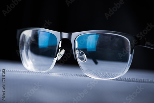 black stylish eye glasses