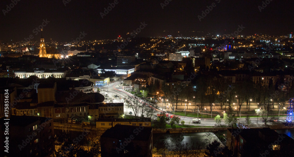 Cluj at night