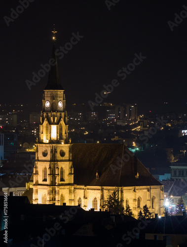 Cluj at night