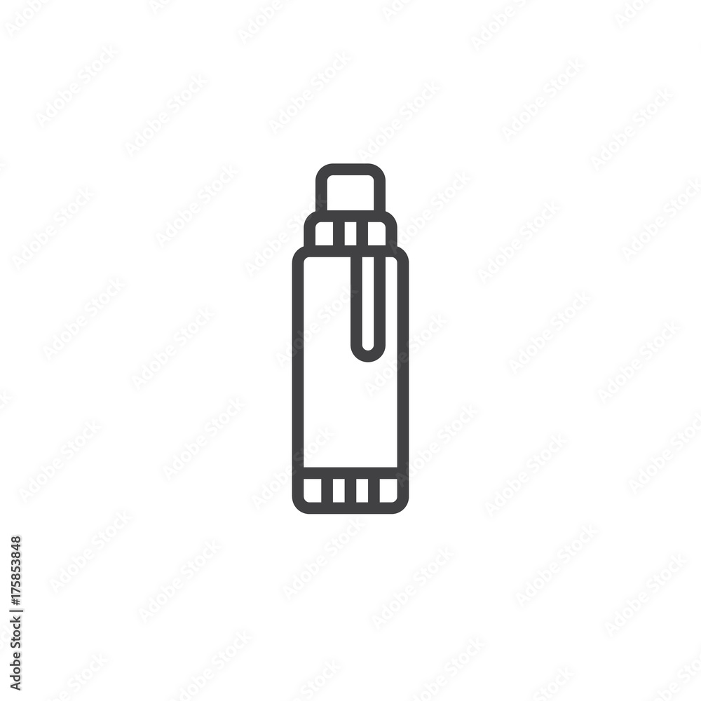 Glue line icon, outline vector sign, linear style pictogram isolated on white. Symbol, logo illustration. Editable stroke Glue line icon, outline vector sign, linear style pictogram isolated on white. Symbol, logo illustration. Editable stroke