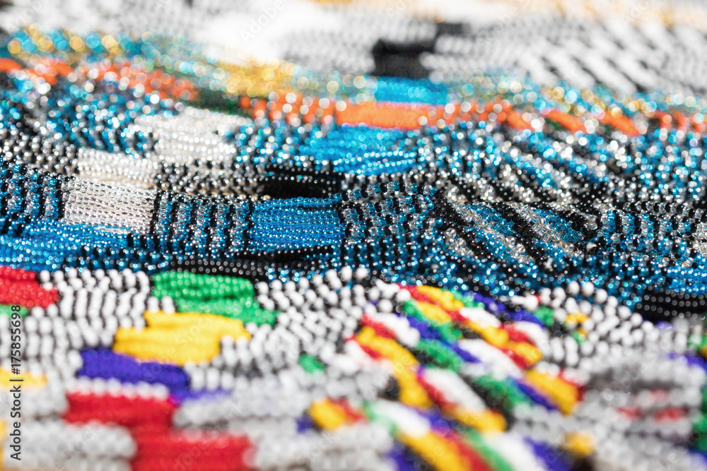 Obraz premium Glass beads background