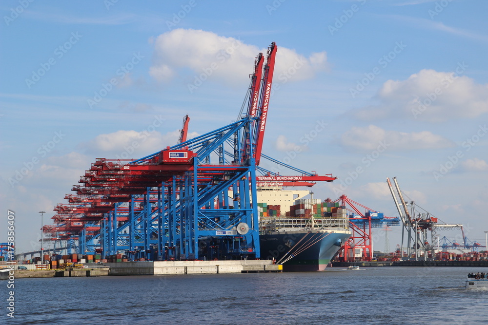 Container Terminals im Hamburger Hafen Container Terminals im Hamburger Hafen