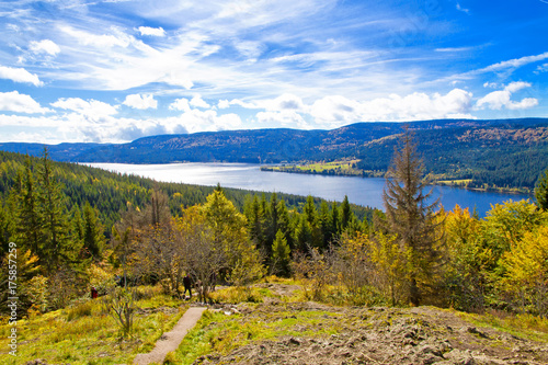 Blick auf den Schluchsee vom Bildstein photo