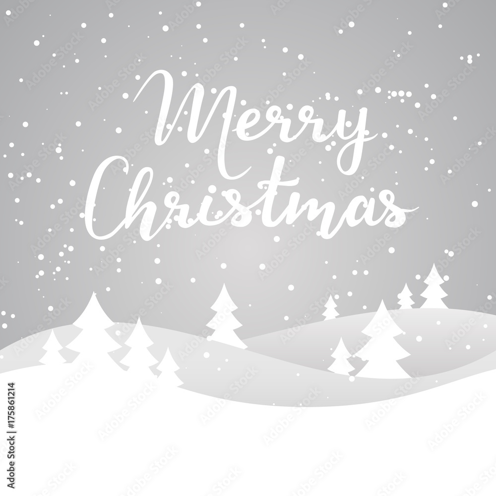 Merry Christmas card Merry Christmas card