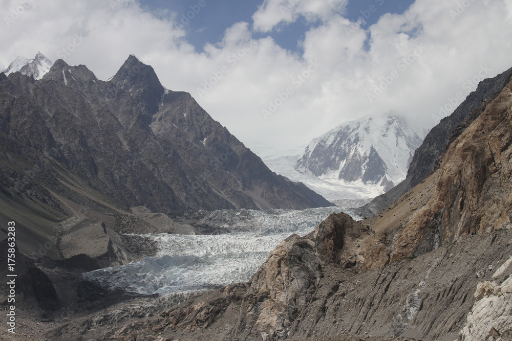 Passu Glacier in Northern Pakistan