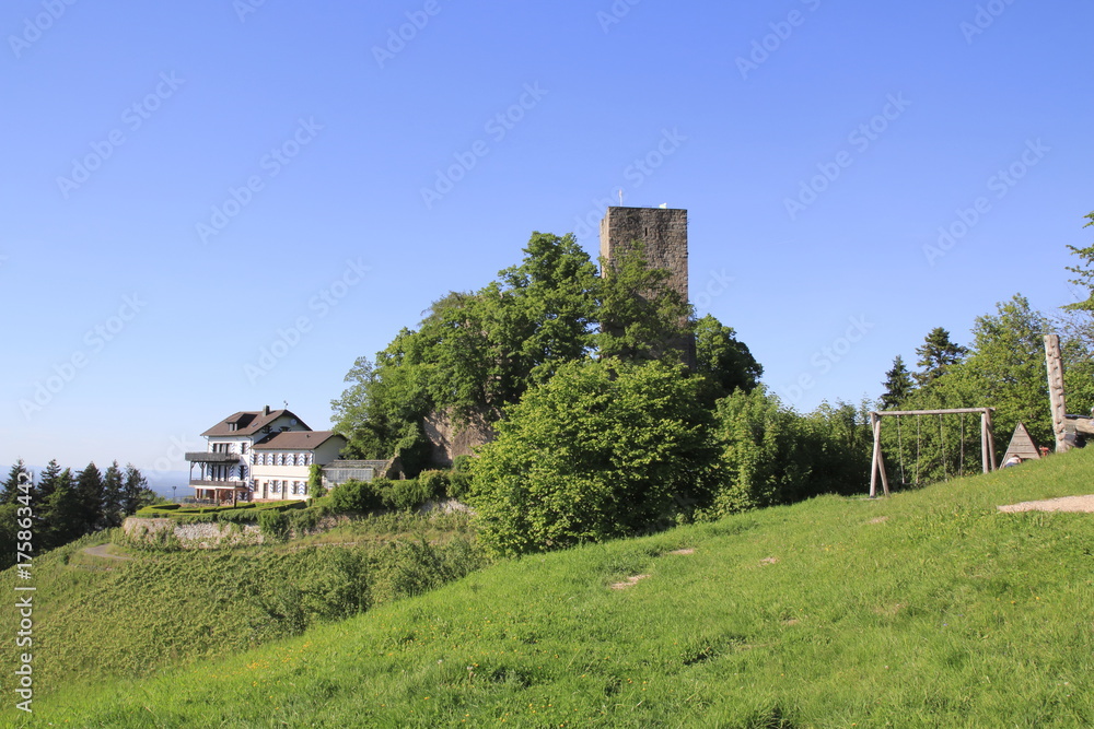 Burg Windeck im Schwarzwald bei Bühl, Kappelwindeck Burg Windeck im Schwarzwald bei Bühl, Kappelwindeck