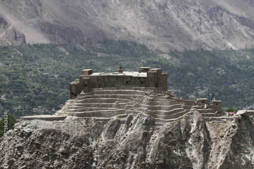 Baltit fort in Karimabad, Hunza photo