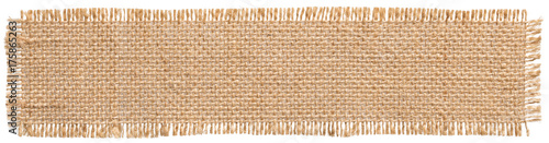 Burlap Fabric Patch Label, Sackcloth Piece of Linen Jute, Sack C
