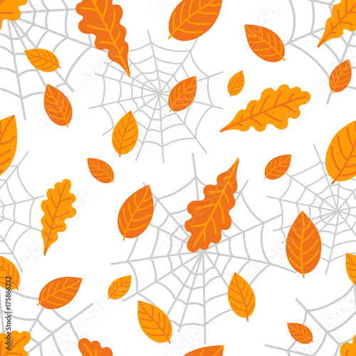 Autumn seamless pattern