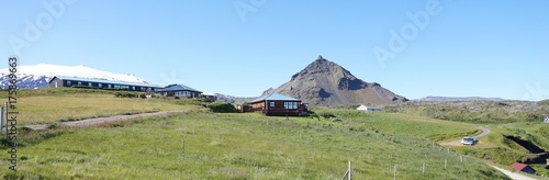 Landschaft im Snæfellsjökull-Nationalpark / Snaefellsnes Halbinsel, West-Island © tina7si