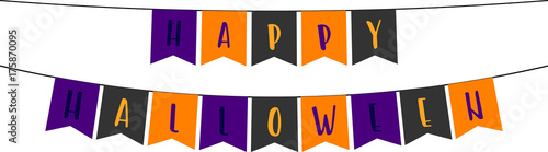happy halloween hanging sign