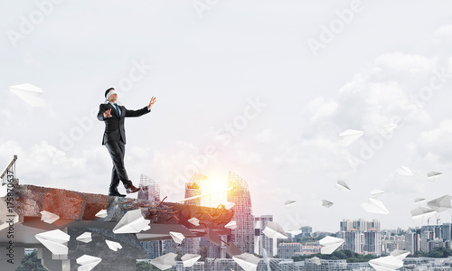Foto Concept of hidden risks and dangers.