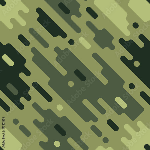 Camouflage modern colorful seamless pattern Dazzle paint pattern. Vector geometrical texture Modern cute background.