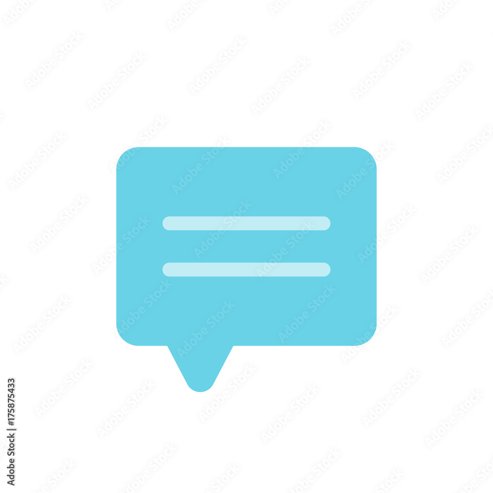 Communication Flat - Message Icon Communication Flat - Message Icon