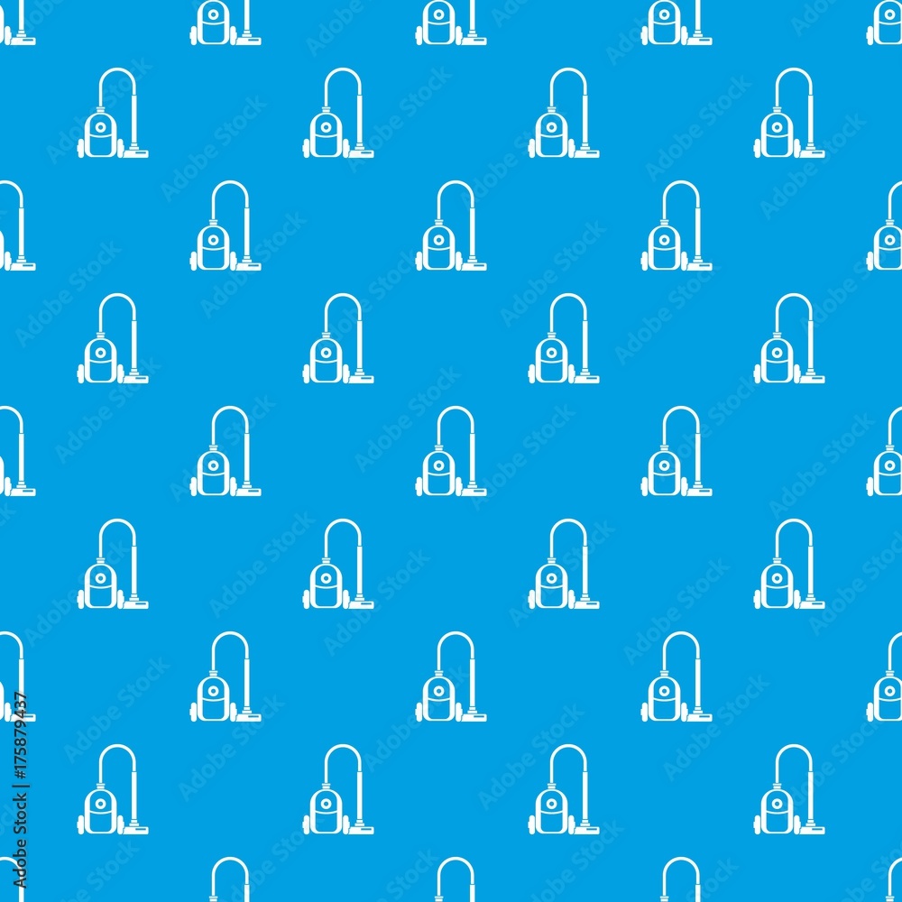 Vacuum cleaner pattern seamless blue Vacuum cleaner pattern seamless blue