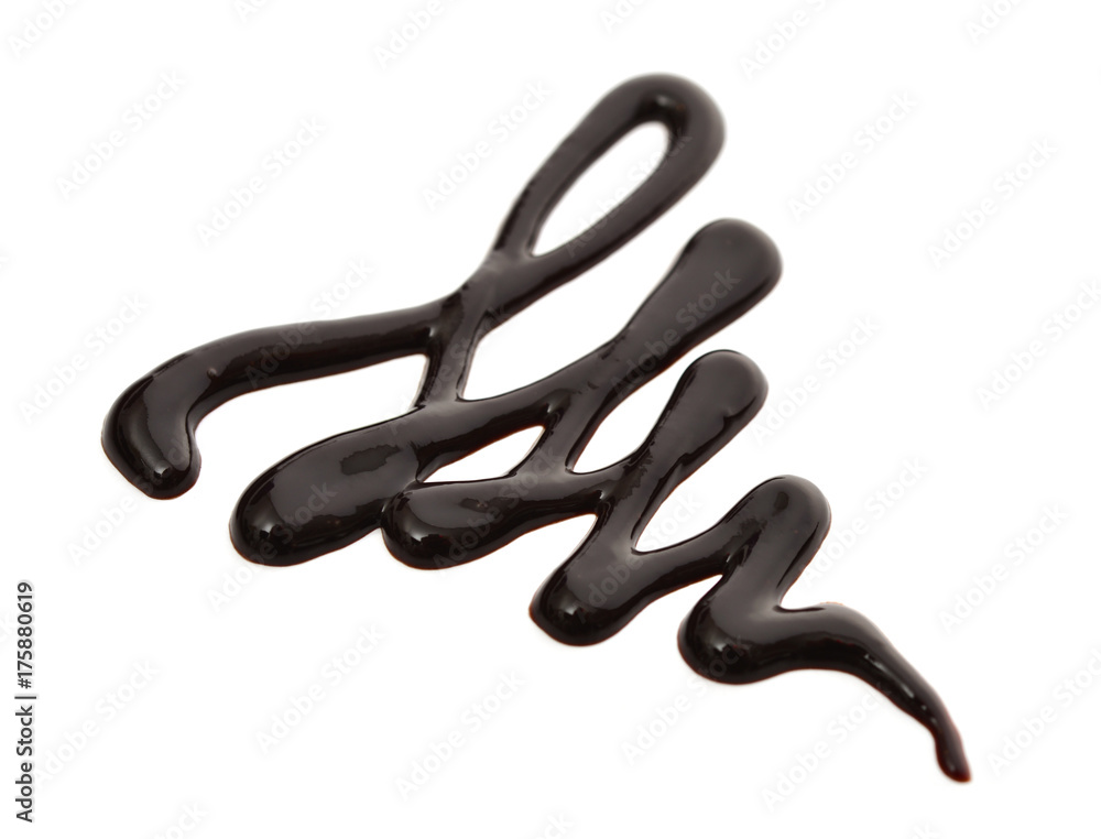 Obraz premium Chocolate syrup drip