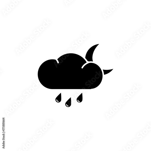 drizzle night icon