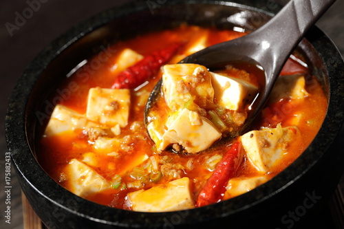 石鍋麻婆豆腐 Mapo tofu