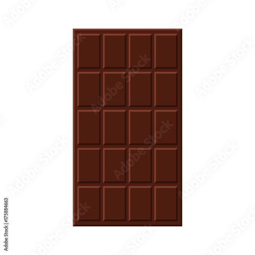 Chocolate illustration. Vector. Isolated