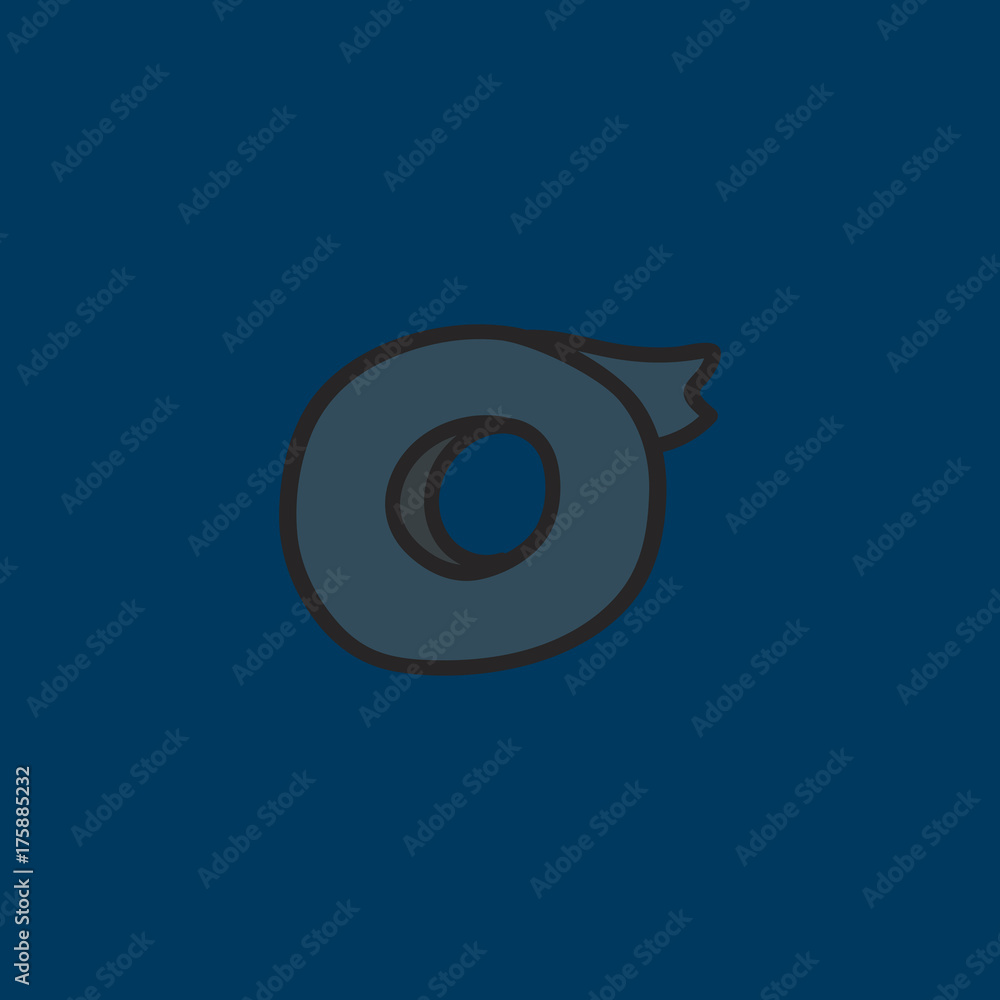 Vector of stationery doodle style Vector of stationery doodle style