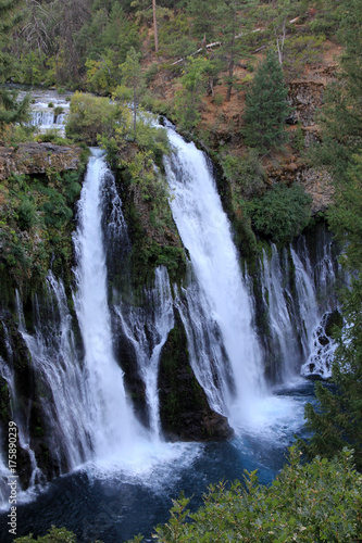 Fototapeta Naklejka Na Ścianę i Meble -  Waterfall Burney in California, USA
