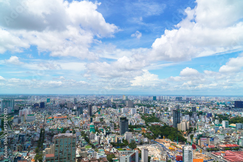 Ho Chi Minh city | Saigon from the top view in Bitexco