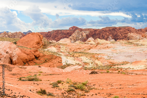 amazing sandstone shapes at valley of fire national park  nevada