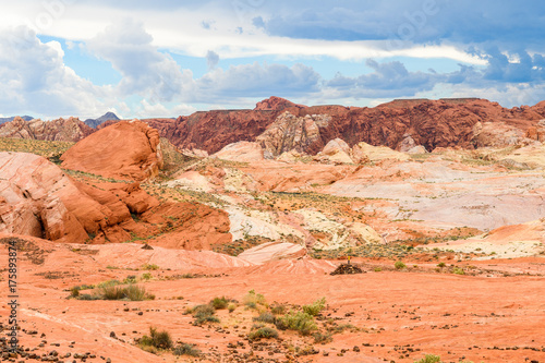 amazing sandstone shapes at valley of fire national park, nevada