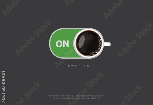 Coffee Poster Advertisement Flayers Vector Illustration