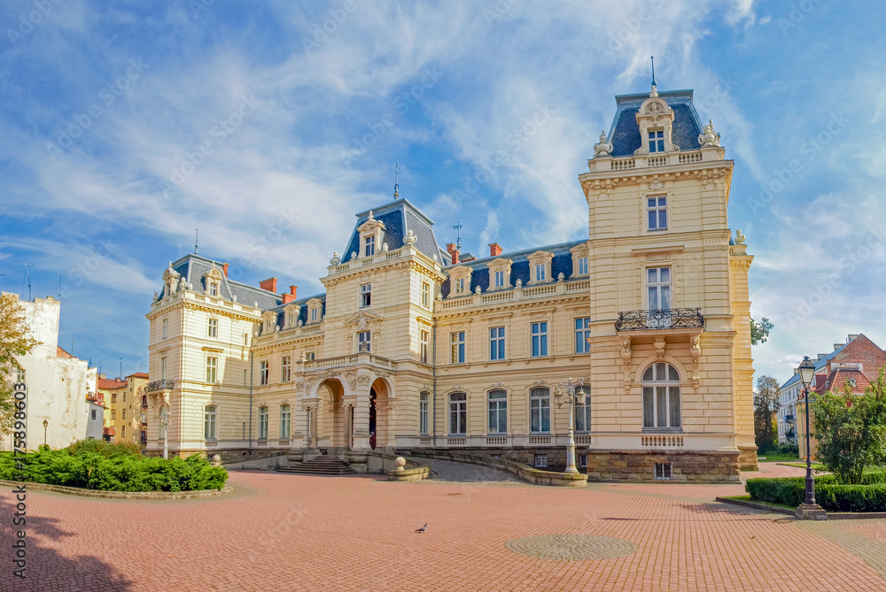 Potocki Palace in city Lviv, Ukraine