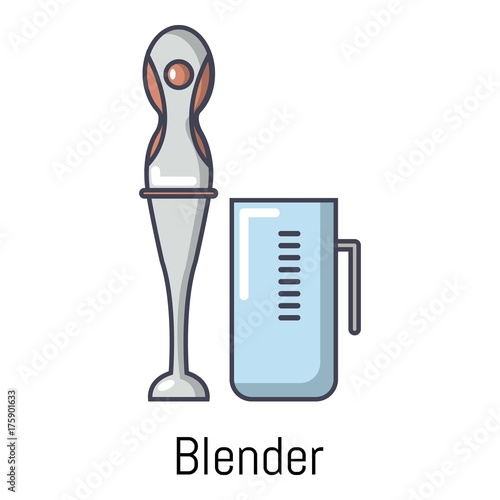 Blender icon, cartoon style