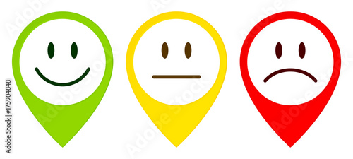 Mood Faces Traffic Light