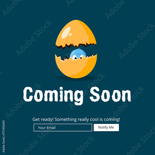 Coming Soon Website Template. Coming Soon Landing Page Design. Coming soon page for a new website. We are Launching Soon – Illustration