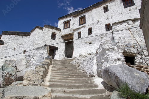 Diskit Monastery in Nubra Valley  Ladakh  India