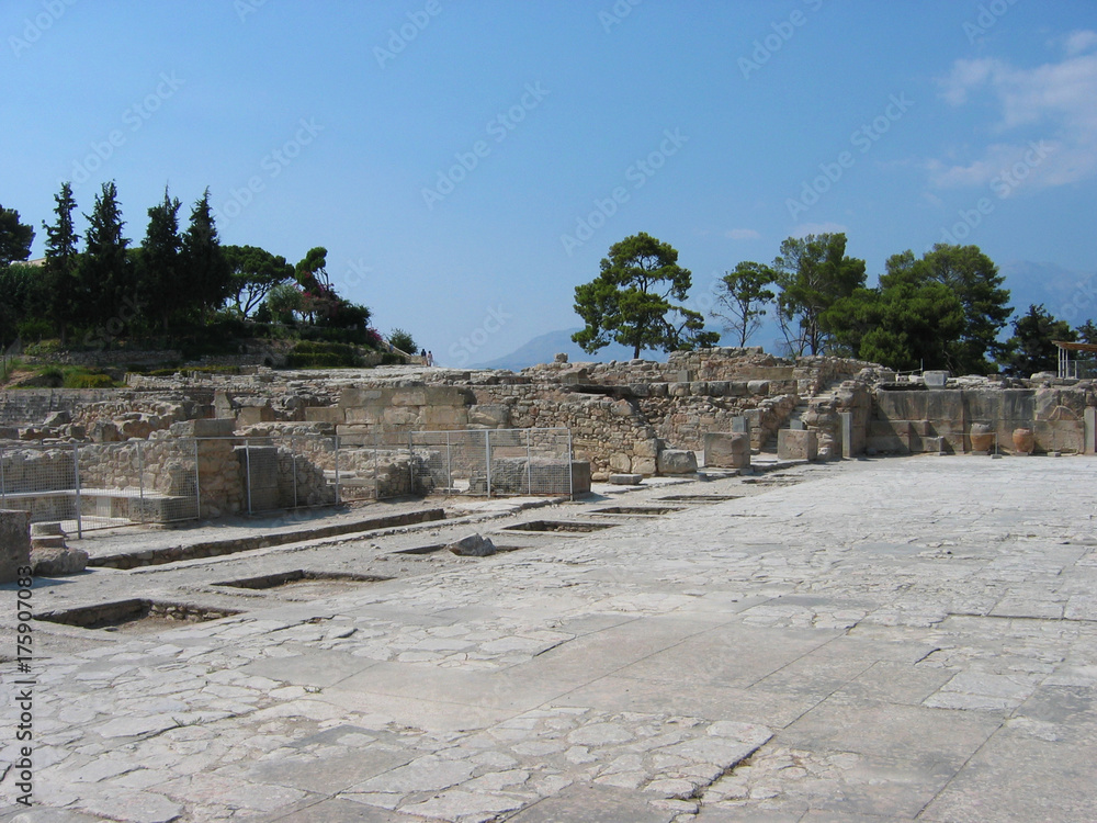 Archaeological Site of Knossos Crete Greece