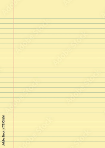 yellow sheet. notepad. Office Equipment, School Supply  Paper Notebook