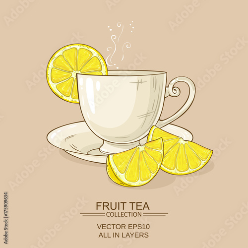 cup of lemon tea