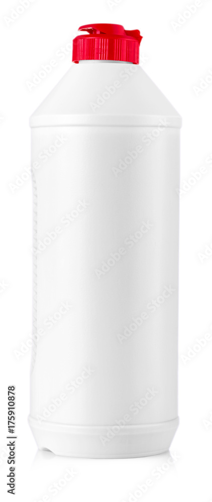 White cleaning equipment isolated on a white background White cleaning equipment isolated on a white background