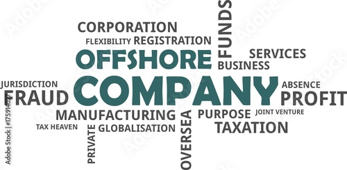 word cloud - offshore company