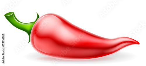 Red Chilli Pepper Illustration