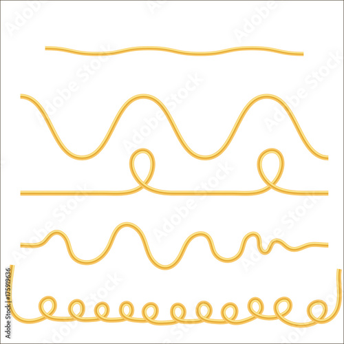 Boiled Floury Product Spaghetti