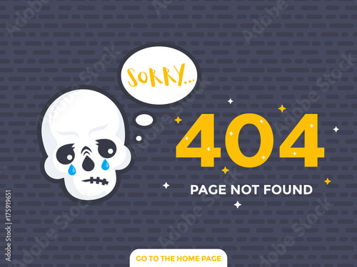 404 page not found page design