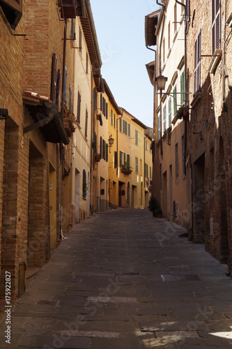 Straße in Montepulciano © Frank Kimpfel