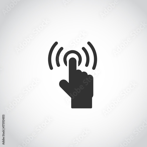 Wallpaper Mural Hand click icon Torontodigital.ca