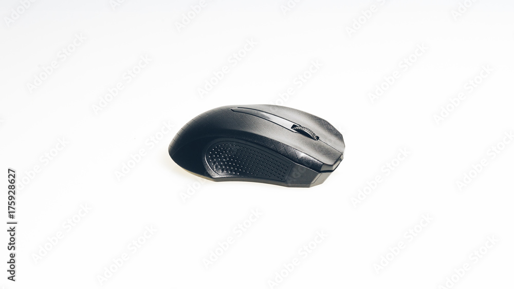 Wireless keyboard mouse isolated on white Wireless keyboard mouse isolated on white