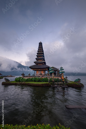 Pura Ulun Danu Bratan  Hindu temple major Shaivite water temple on Bali  Indonesia