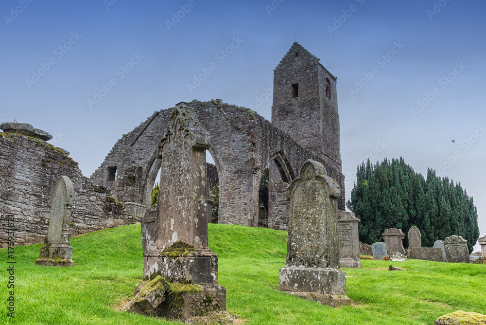 Muthill Old Church & Tower Scotland.