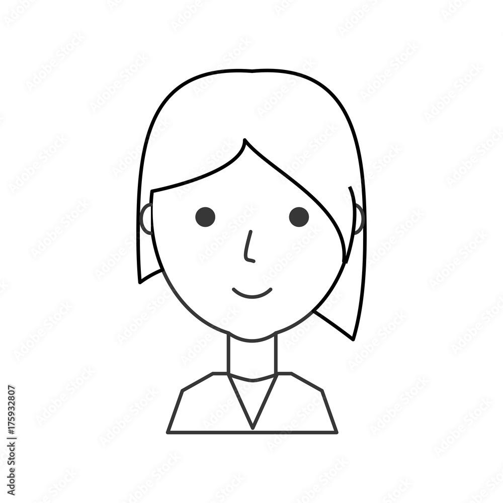 woman face vector illustration woman face vector illustration